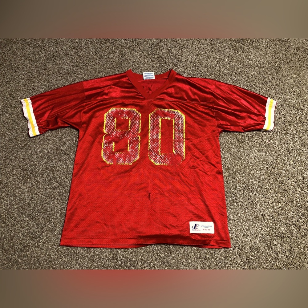 Vintage Logo Athletic NFL Kansas City Chiefs DAWSON #80 Football Jersey Red M